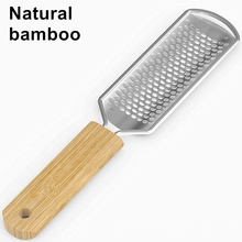 Bambu e aço inoxidável para a pele morta
